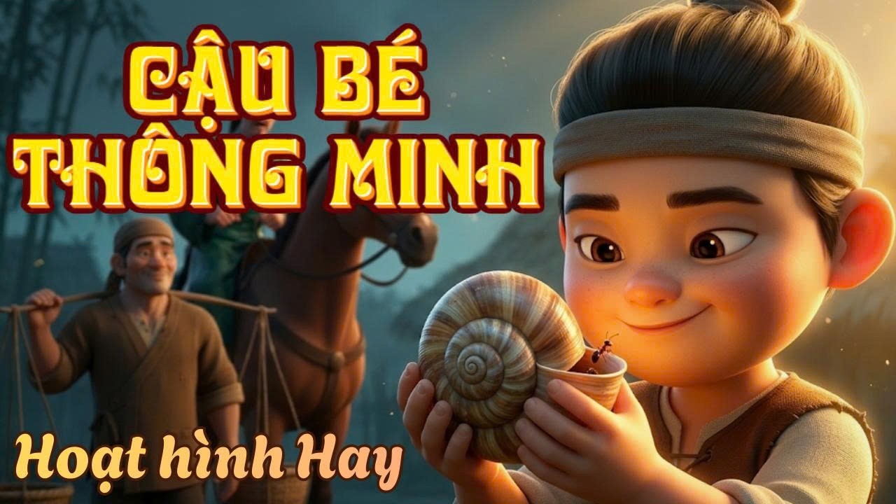Sự Tích Cậu Bé Thông Minh  ( Cổ Tích Việt Nam ) l Hoạt Hình Cổ Tích Việt Nam