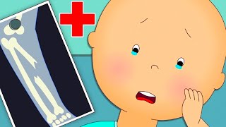 Caillou Se Casse un os | Les Nouvelles Aventures de Caillou