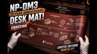 20 Years of Noctua on ONE Desk Mat — NP-DM3 ONE-TAKE Unboxing
