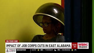 Impact of job corps. cuts in east Alabama
