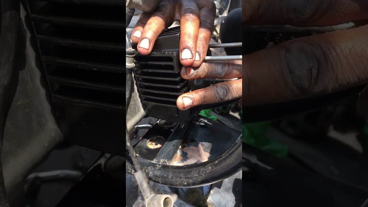 Splendor plus piston kit installation 