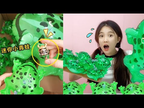 Frog Treasure Hunt Collection! Balloon frog _baby__ Can Frog Demons Summon Giant Big Frogs_