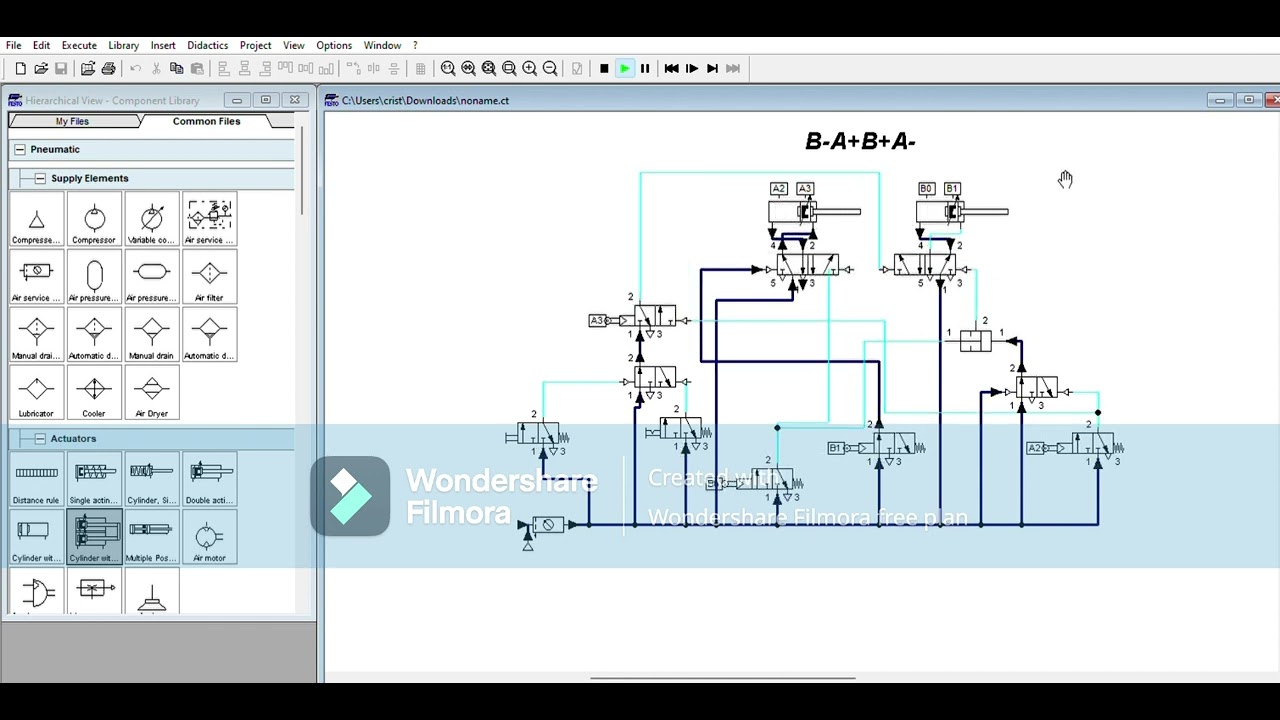 Circuitos Neumática FluidSIM