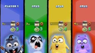 Grizzy And The Lemmings - Crazy Party // Diamond Mine Board (Hard) - 100% Walkthrough screenshot 3