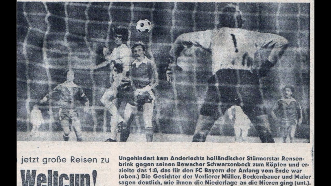 Rob Rensenbrink vs Bayern Munich. 1976 European Super Cup. All touches & actions