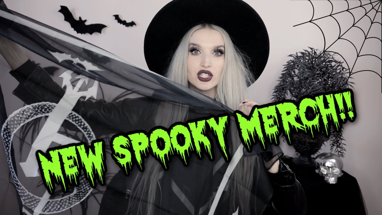 NEW SPOOKY MERCH + RESTOCK!!!