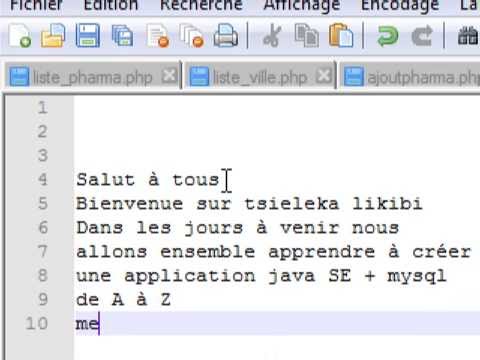 Comment créer une application java SE de A à Z