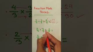 fraction math trick#mathstricks #maths #education