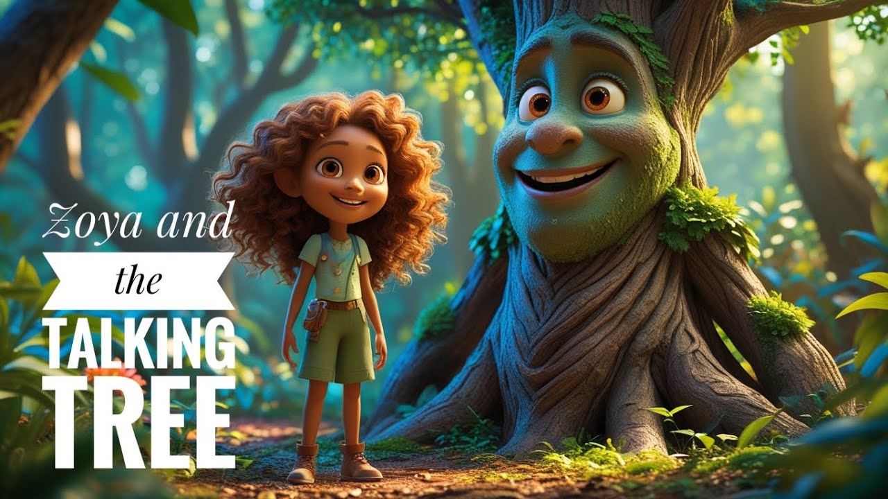 ZOYA AND THE TALKING TREE  | BEDTIME STORIES | KIDS STORY | FAIRYTALE STORY | SHORT STORY