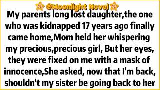 My parents long lost daughter,the one who was kidnapped 17 years ago finally came home,Mom held her