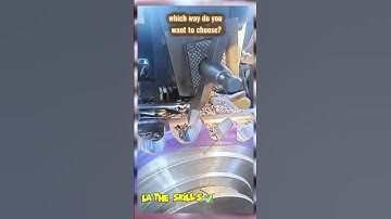 two different ways, perfect lathe ✅ #shorts #sigmat #machinery #lathecutting #turner #toolmaker