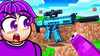 Minecraft, but drops are super guns! @dash-mc Re Edit