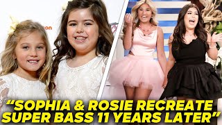 Sophia Grace and Rosie Recreate Super Bass 11 Years Later!