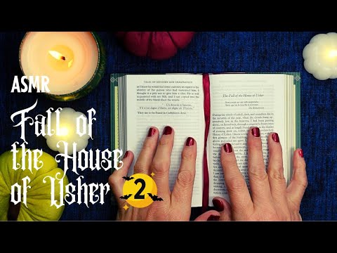 ASMR | Pt 2 : Spooky Tales! - Whispered - Fall of the House of Usher - Edgar Allan Poe