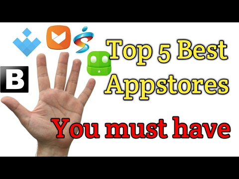 Top 5 Best Appstores Alternative of Google playstore (Hindi)