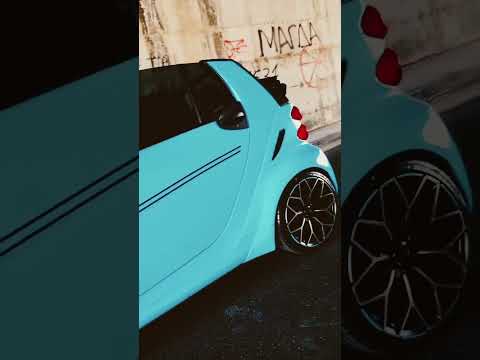 سمارت فورتو اصغر سياره في العالم و كمان اشيك