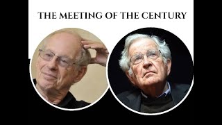 Learning from Professor Chomsky and Professor Krashen, during the community meeting.