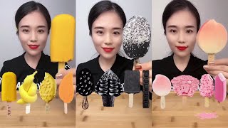 Asmr Emoji İce Cream 🍦🍧 (amazing sounds) Crunchy Compilation | Emojilerle Çıtırtılı Dondurma Yeme screenshot 5