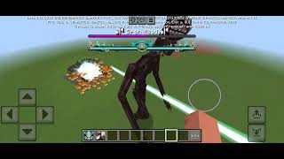 Wardenzilla vs Siren head in Minecraft