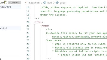 Compilando una aplicación Cordova para android