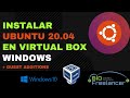 1 instalar ubuntu 20 en virtual box windows