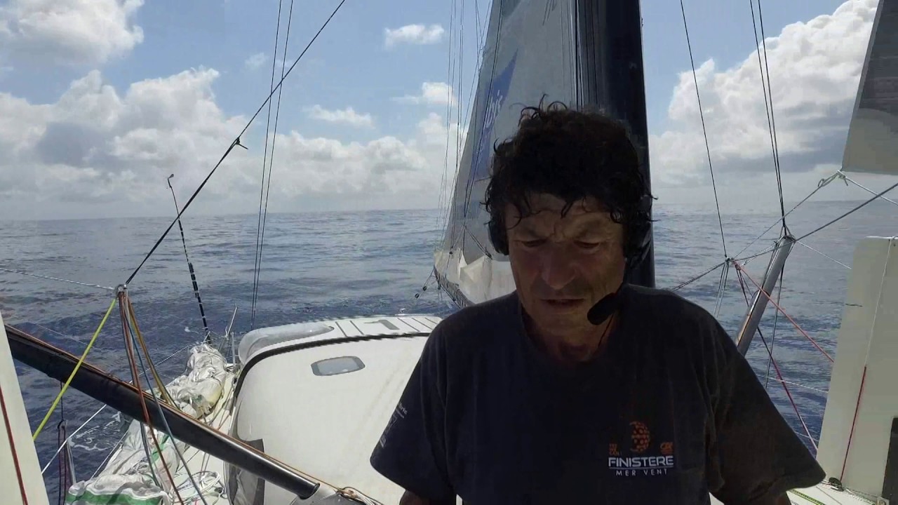 J69 : Jean Le Cam coincé dans la pétole / Vendée Globe