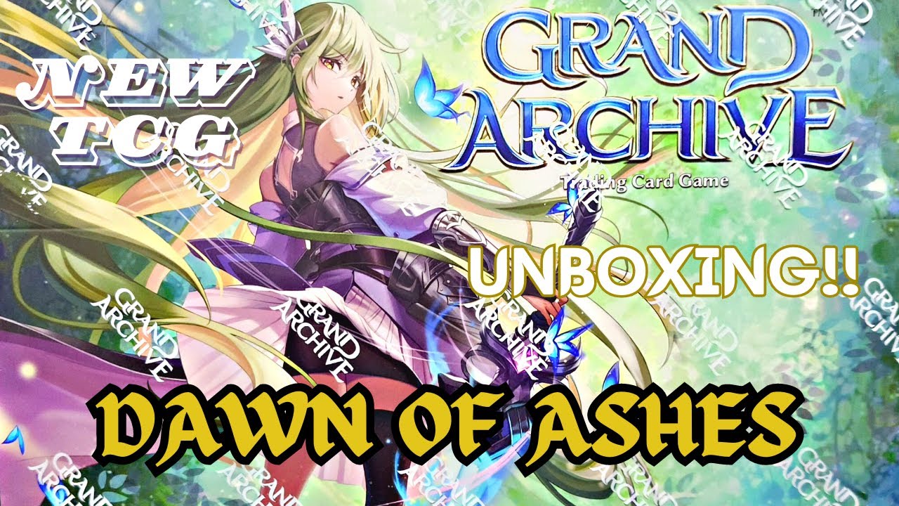 Grand Archive Dawn Of Ashes Booster Box Opening! | Brand NEW