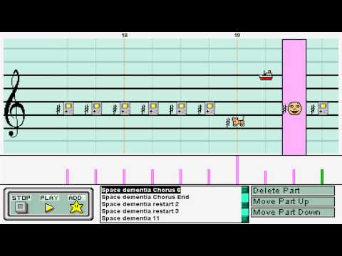 Space Dementia - Muse - Mario Paint Composer