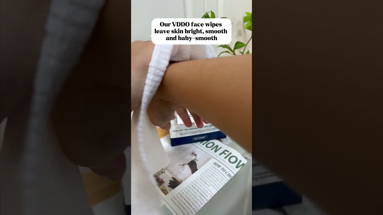 VDDO double-sided design, cleansing power and skin-friendly feel! 