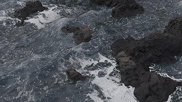 Ocean in V-Ray animation Test