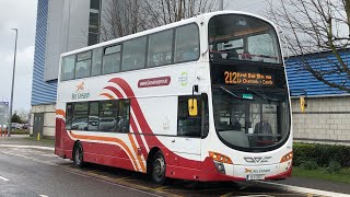 Bus Éireann | Wright Gemini 2 Volvo B9TL | VWD13 (12-C-2377) | 212 to Kent Rail Station
