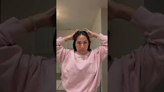 If it takes longer than that I wouldn’t be doing it 😤 #quickhairstyle