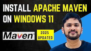 How to install Maven in Windows 11 (Updated 2025)