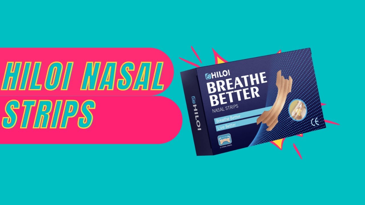Hiloi Nasal Strips Review YouTube