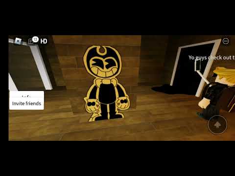 Scary Stories!!!!! Roblox [Halloween] Bendy and the Ink Machine. ⚠️ JUMPSCARE WARNING ⚠️  D N W.