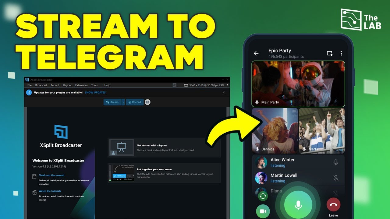 How To Live Stream To Telegram