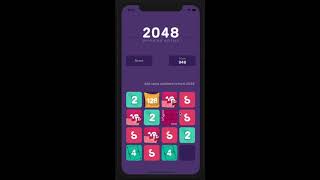 2048 Mobile Game