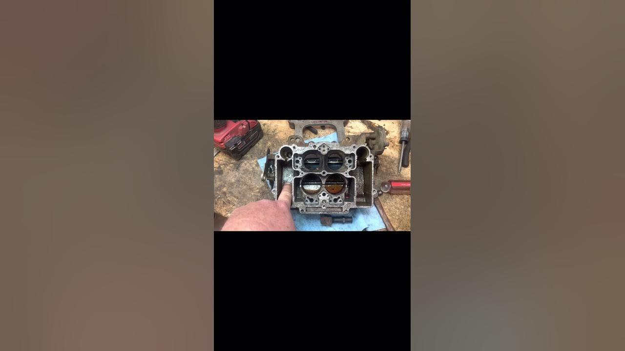 Removing stuck jets from neglected carburetors - YouTube