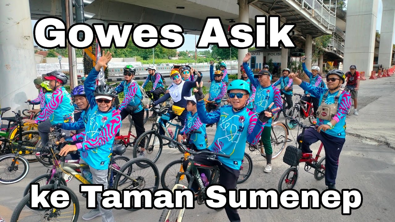 Gowes ke Taman Sumenep 14.12.2025 #sepeda #gowes
