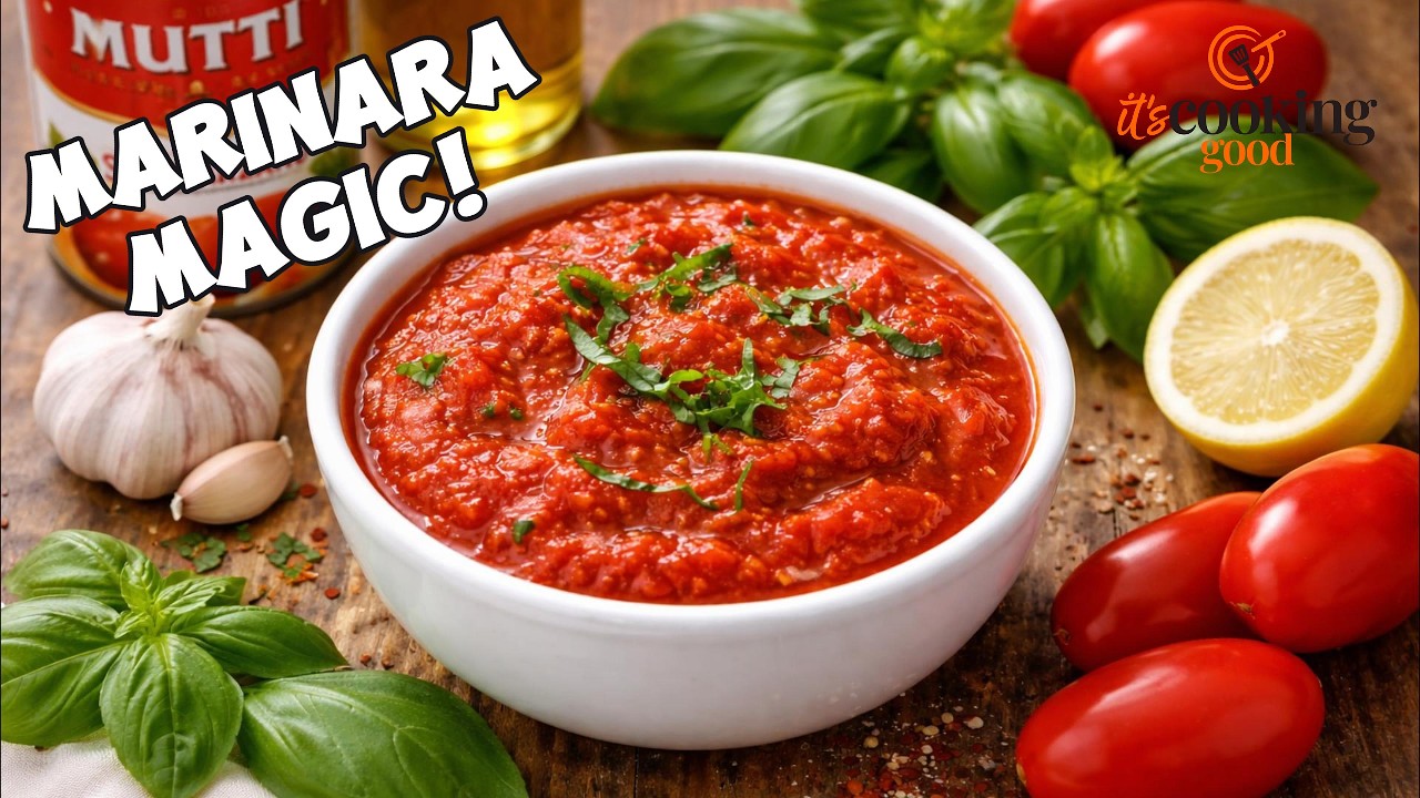 How to Make Marinara Sauce | Easy Homemade Recipe! - YouTube