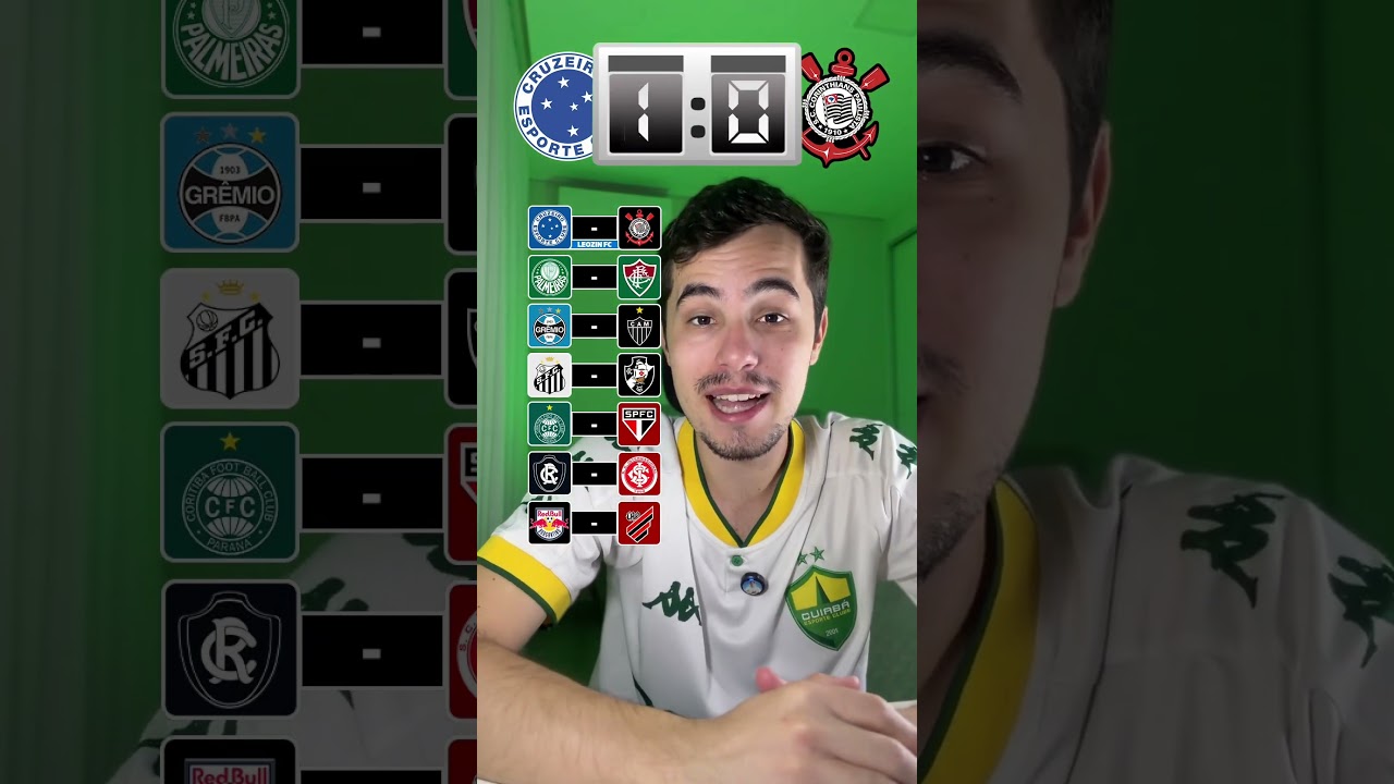 E Mago acerta Cruzeiro x Corinthians 