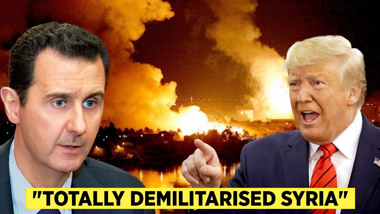 Syrias Military Bases Are Being Destroyed