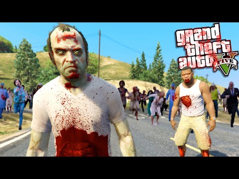 Видео: ИГРАЮ ЗА ЗОМБИ ТРЕВОРА в ЗОМБИ АПОКАЛИПСИС!! КУШАЕМ ЛЮДЕЙ!  - GTA 5 (МОДЫ ГТА 5)