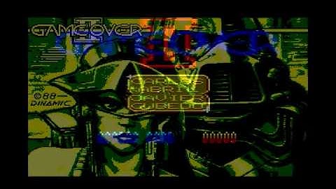 Game Over II Music on Amstrad CPC