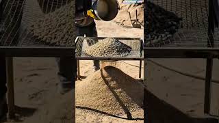 Perfect Sand & Stone Separation | Ultra Satisfying Construction #SandFlow #StoneSeparate #crafts