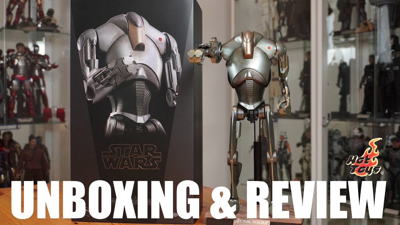 Hot Toys Super Battle Droid | Star Wars Attack of the Clones | Unboxing & Review