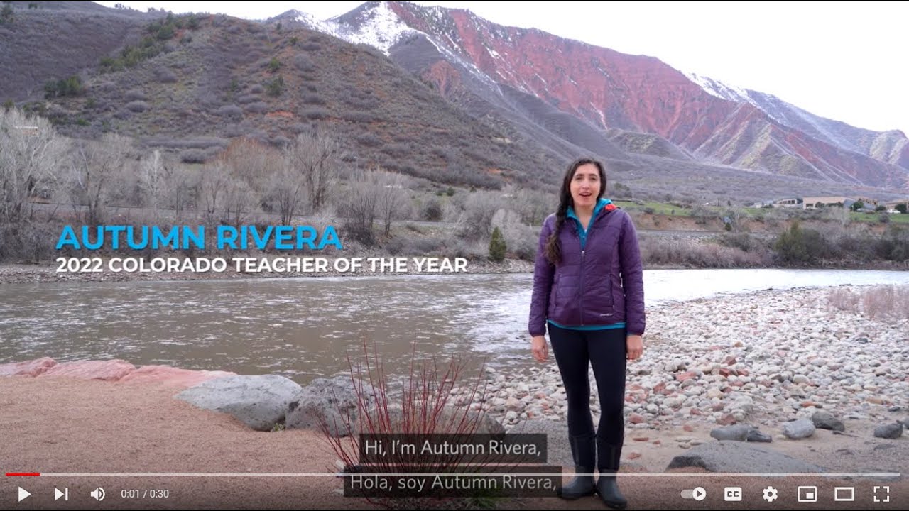 Teacher of the Year Autumn Rivera on value of water education for Water Awareness Week & Water '22