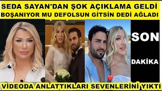 Seda Sayan Kötü Haberi Verdi Boşanacakları Söyleniyordu Çağlar Ökten Defolsun Gitsin Şok Açıklama