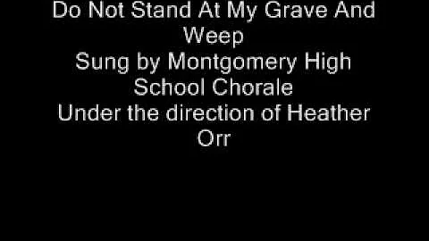 Do Not Stand At My Grave and Weep - Laura Farnell ...