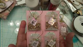 Tea bag  sachet embellishments